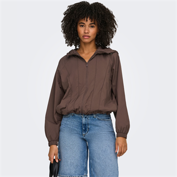 ONLY LARA PIPING JACKET OTW CHOCOLATE MARTINI - 15371407